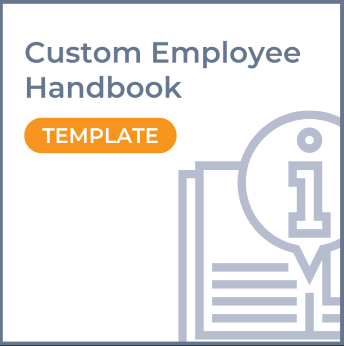 custom employee handbook template GA